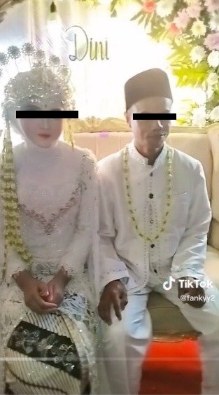 This is What Happens When the Bride's Makeup Only Covers Her Face, Hands and Face Have Different Colors