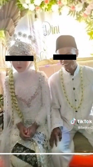 This is What Happens When the Bride's Makeup Only Covers Her Face, Hands and Face Have Different Colors