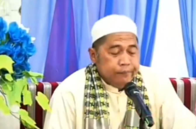 Ustadz asked to give a speech, turns out to only be asked to say greetings.