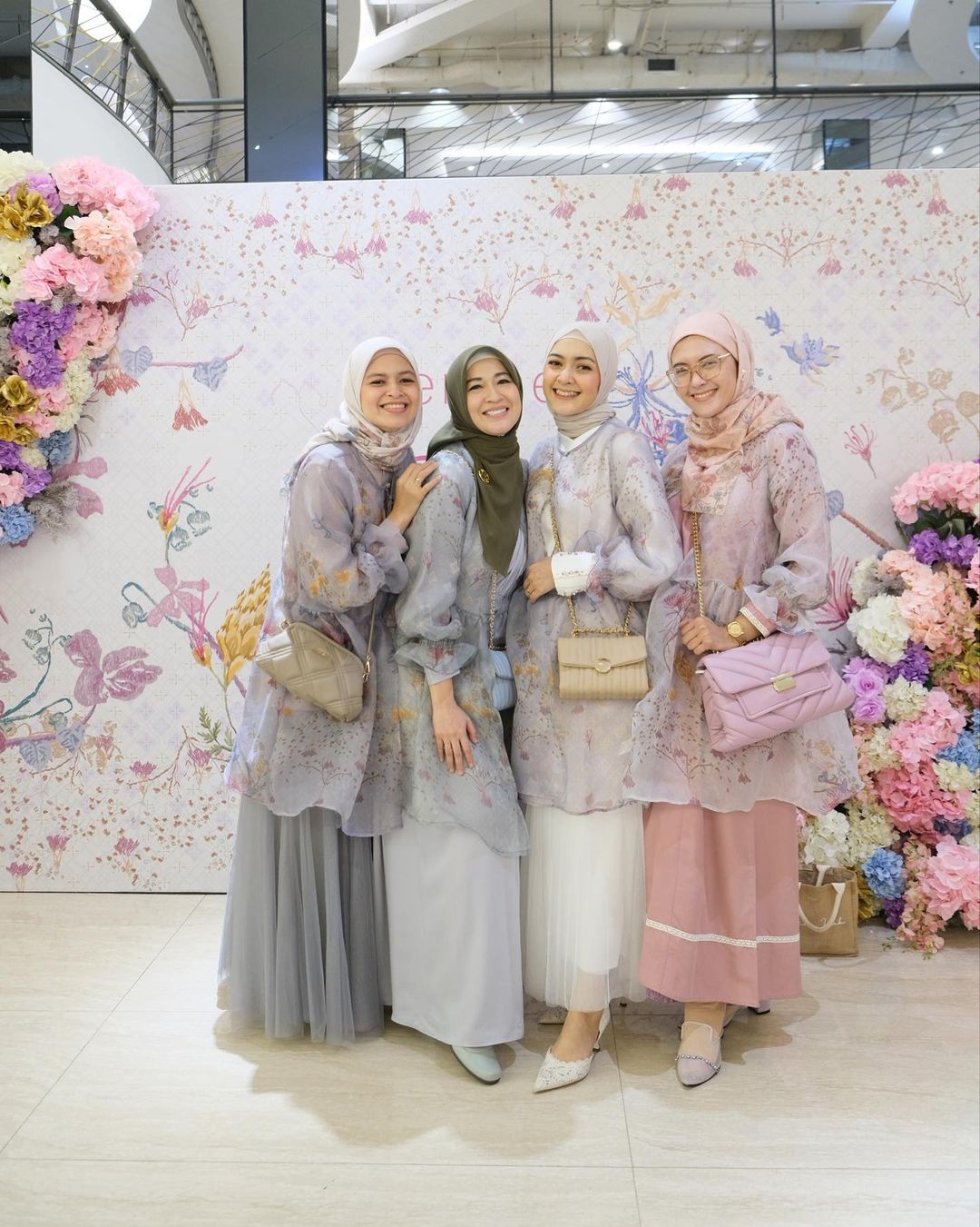 Adhitya Putri and other artists attending the latest merché store opening at FX Sudirman