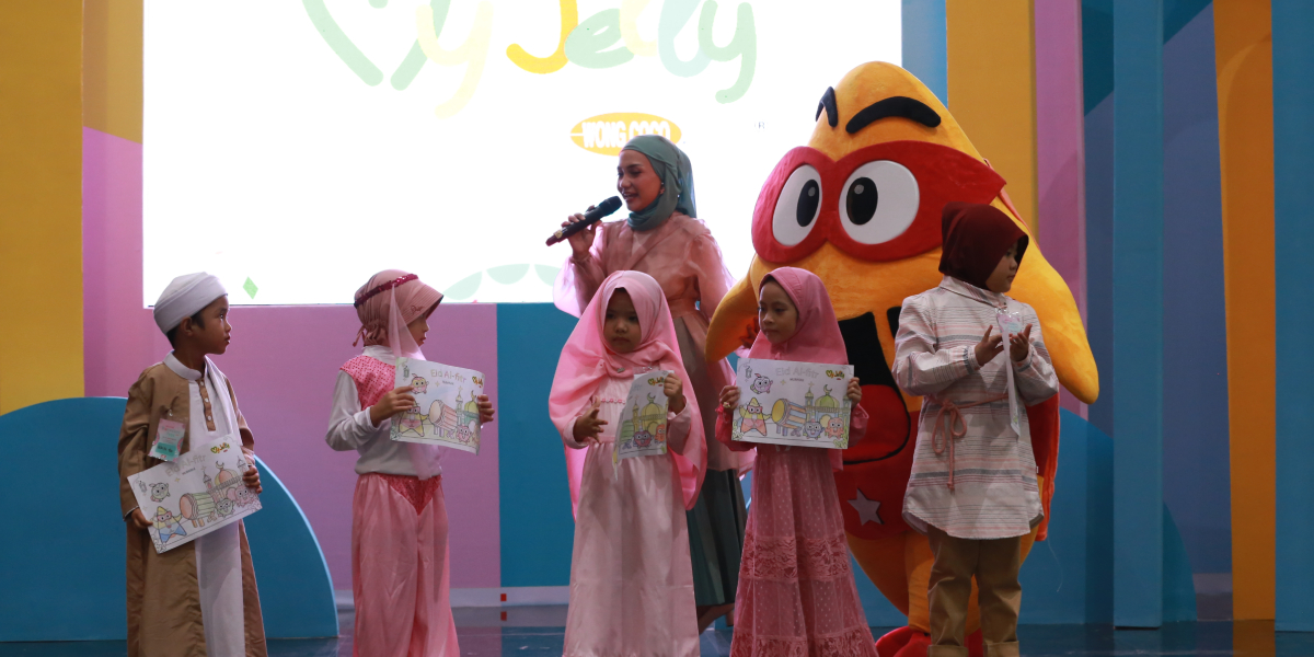 Winner of Coloring Competition Wong Coco at Dream Day Ramadan Fest 2023