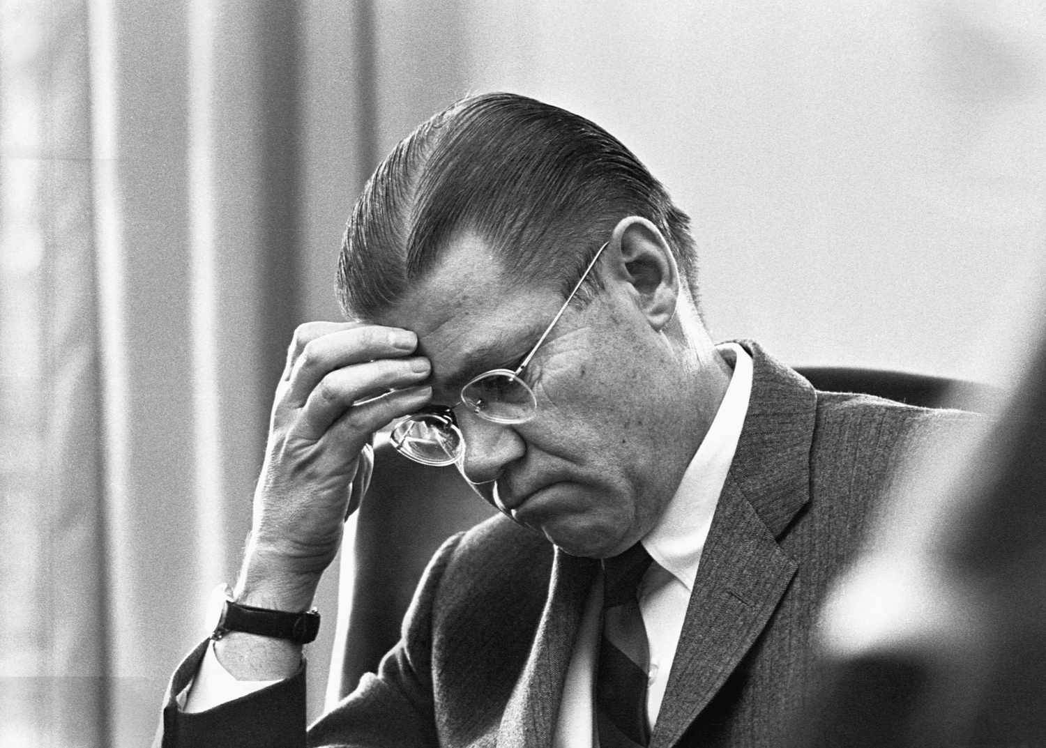 Robert McNamara, US Secretary of Defense at the beginning of the Vietnam War