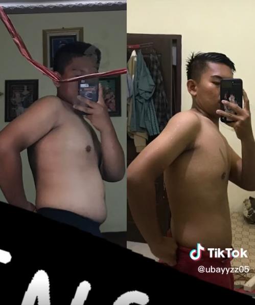 Transformation of a young man's weight who has been embarrassedly fat since high school.