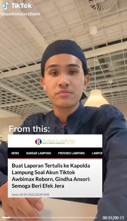 Facts About the Content Creator Criticizing Lampung Ended Up Receiving Protection Visa from Australia