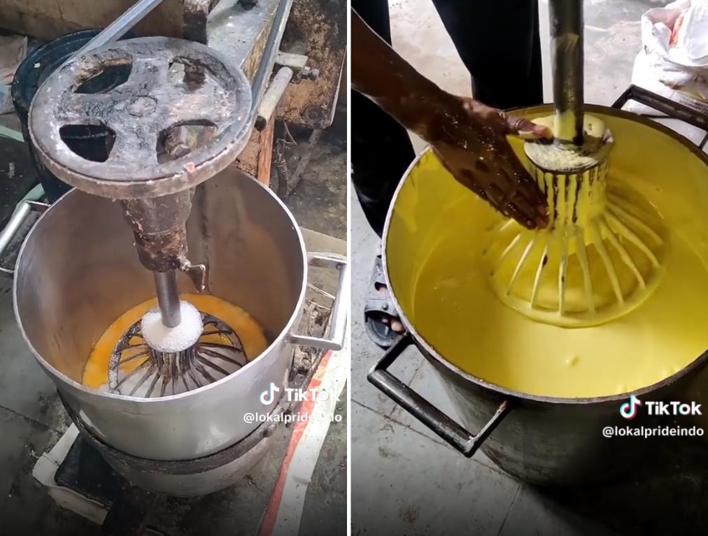 The nauseating process of making Indian-style Bolu cake.