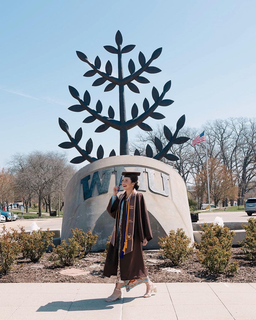 Portrait of Beby Tsabina's Graduation