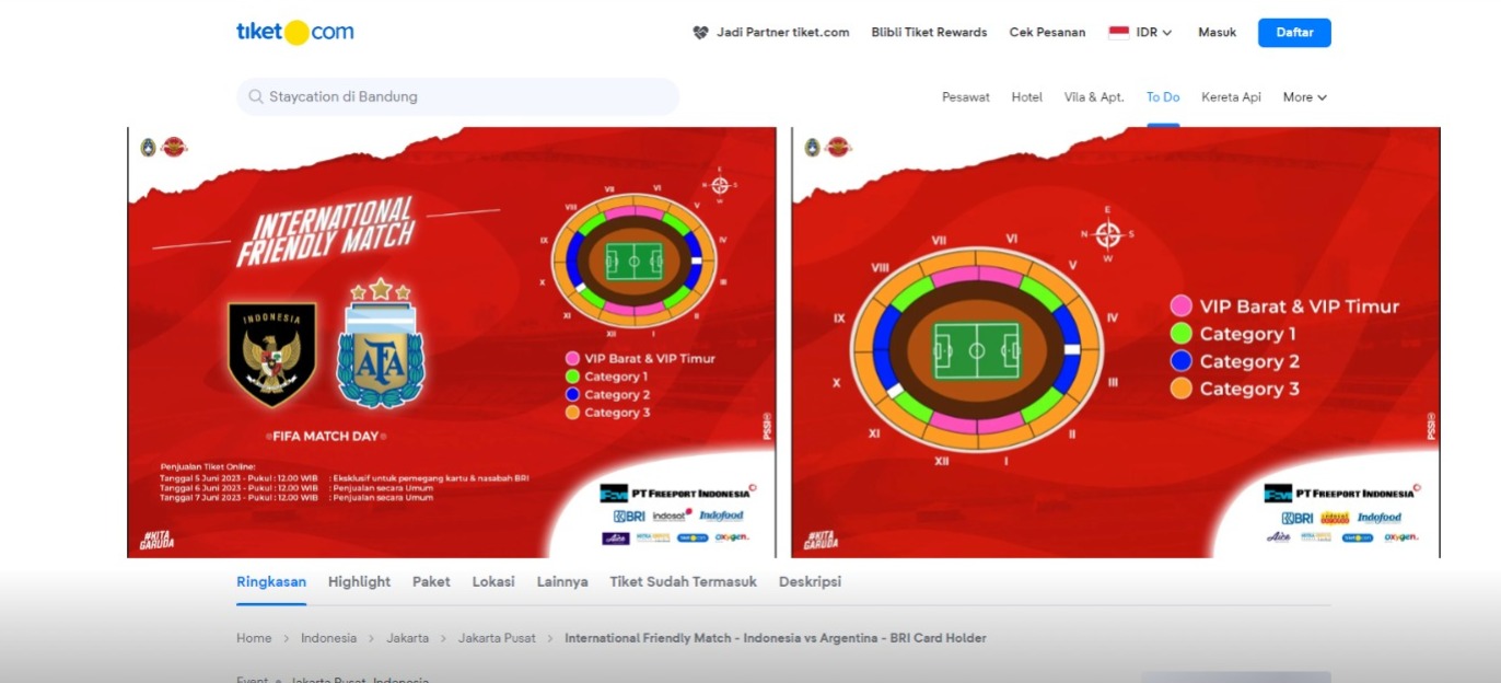 Beware of Fraud! Sold Out in 15 Minutes, Many are Selling Indonesia vs Argentina Tickets on Twitter