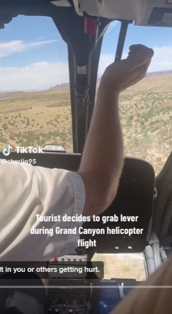Detik-Detik Pilot Marah Melihat Wanita Ingin Tarik Tuas di Kokpit Saat Helikopter Sedang Terbang