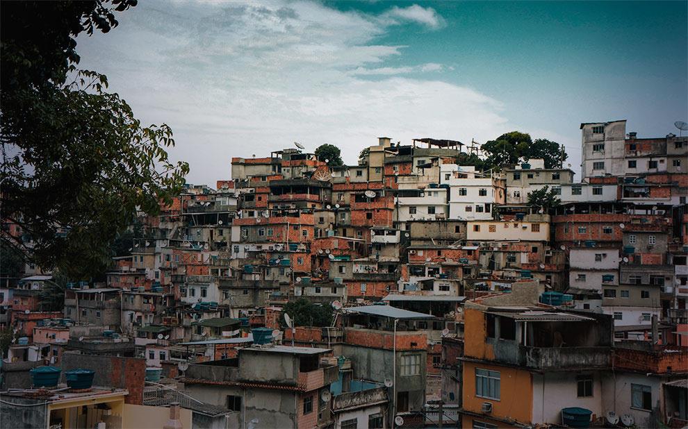 Jakarta village that resembles favela in Rio de Janeiro.