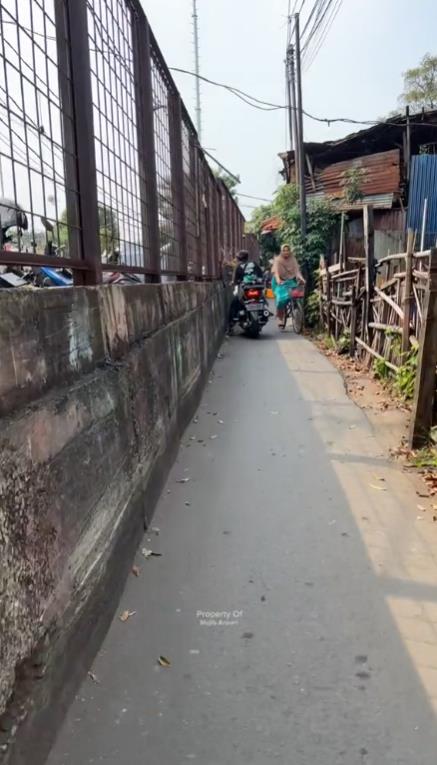 Jakarta village that resembles favela in Rio de Janeiro.