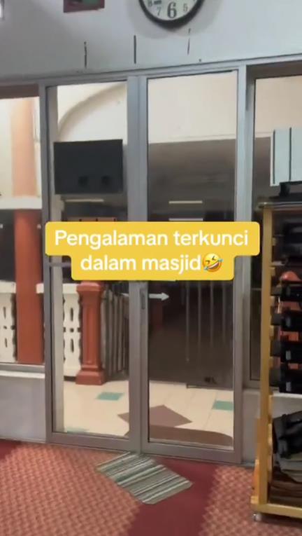 Terrifying experience locked in the mosque.