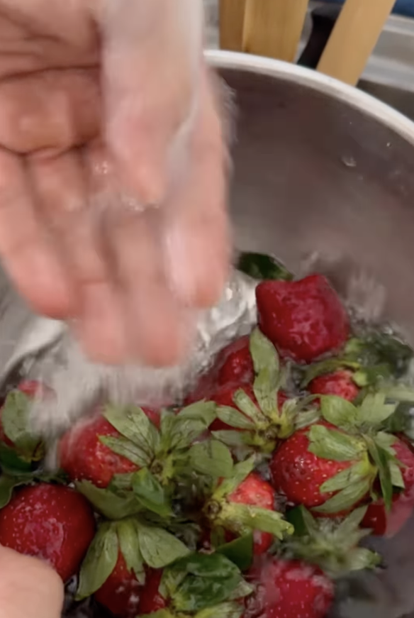 Cleaning Fruit