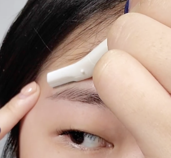 Trimming Eyebrows