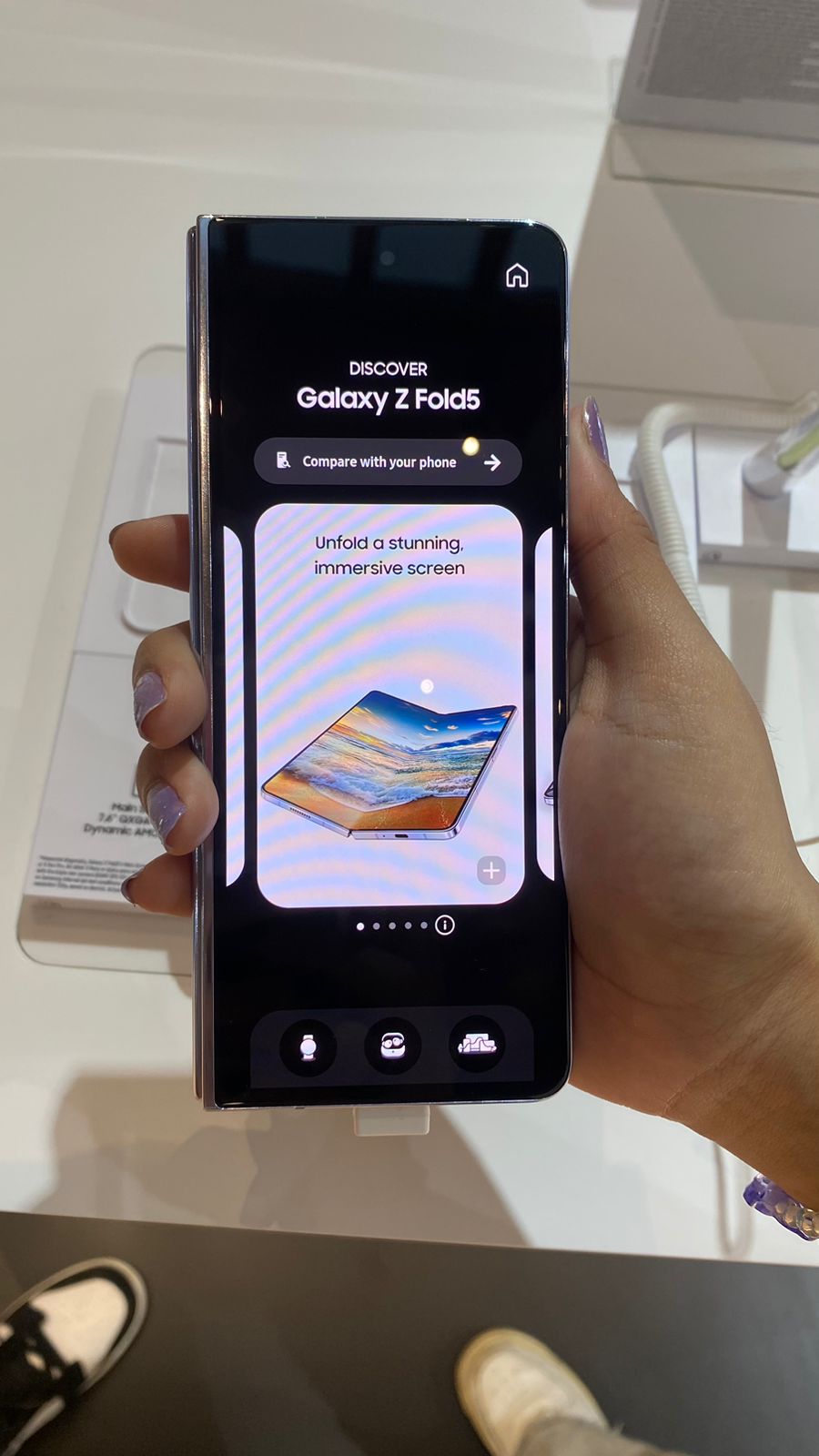 Galaxy Z Fold5 and Z Flip5