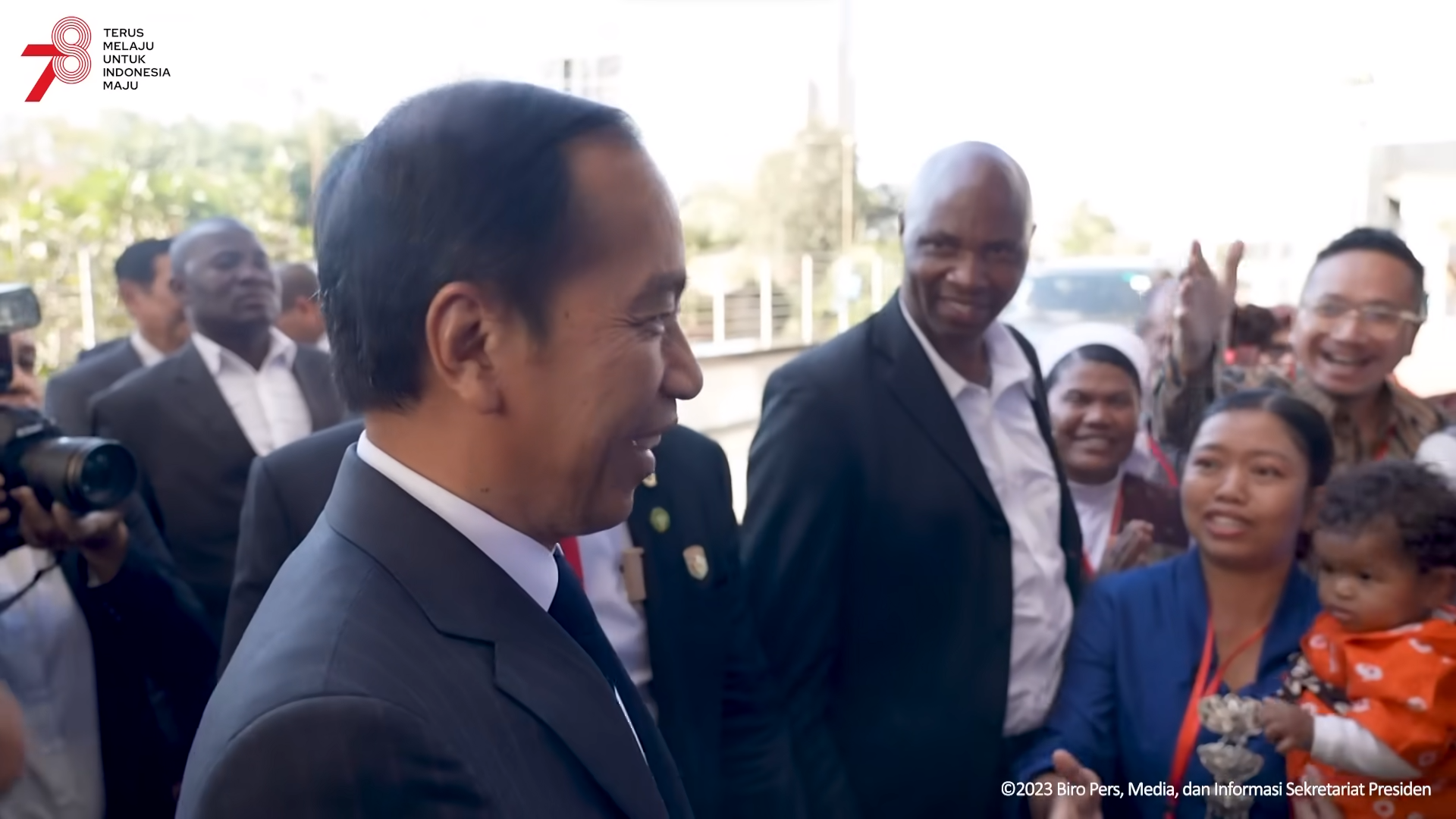 Jokowi's First Visit to Africa Warmly Welcomed by Indonesian Citizens