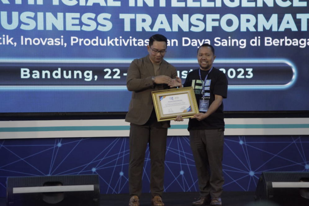 West Java Governor Ridwan Kamil at the Indonesia Digital Conference (IDC) 2023