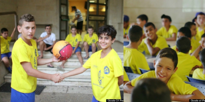 Melihat Anak-anak Palestina dan Israel Bersatu di Lapangan