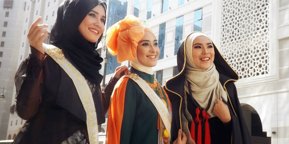 Keceriaan Finalis World Muslimah Saat Tiba di Indonesia