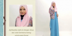 Tutorial Hijab `Formal Look`, Cantik dan Elegan
