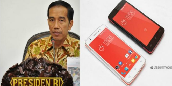 Ponsel yang Dipromosikan Jokowi Buatan Indonesia atau Taiwan?
