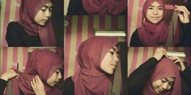 Hijab Modern dengan Perpaduan Warna Cantik