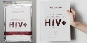 Cegah Stigma, Majalah Ini Dicetak dengan Darah HIV Positif