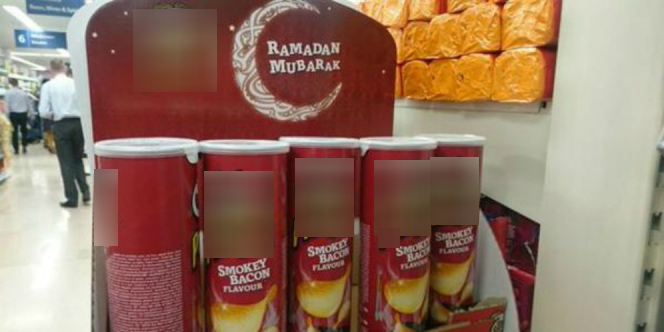 Supermarket Pajang Produk Haram di Stan Ramadan