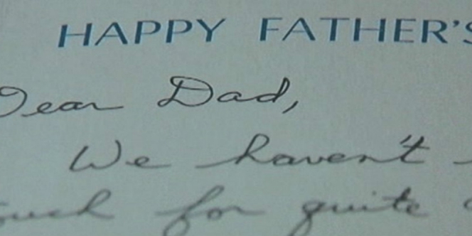  Seorang  Ayah  Mendapat Surat dari Anaknya yang  Sudah  