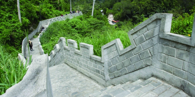 Janjang Koto Gadang, Tembok China ala Indonesia