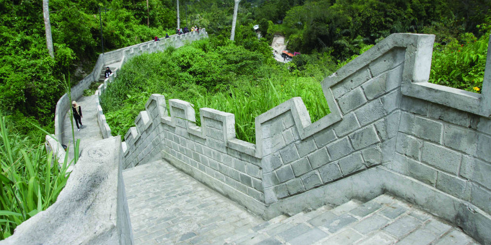 Janjang Koto Gadang, Tembok China ala Indonesia