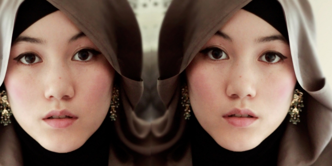 Fashion Hijab Keren ala Hana Tajima  Dream.co.id