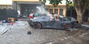 Pengendara Lamborghini Maut Sempat Telepon Istri