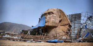 Digugat Mesir, Tiongkok Hancurkan Sphinx Palsu