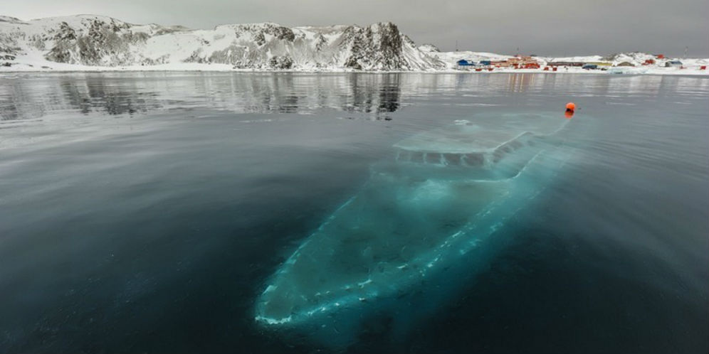 Misteri Kapal Hantu di Laut Antartika