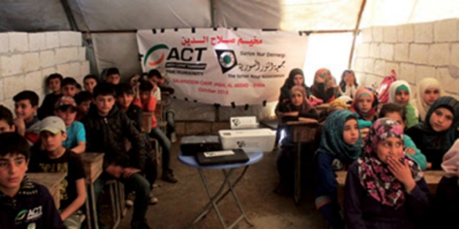 Perjuangan Alayikha Camp Bantu Pendidikan Anak-anak Suriah