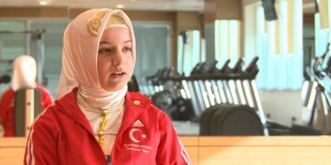 Kukuh Berhijab, Atlet Wushu Turki 'Walk Out'