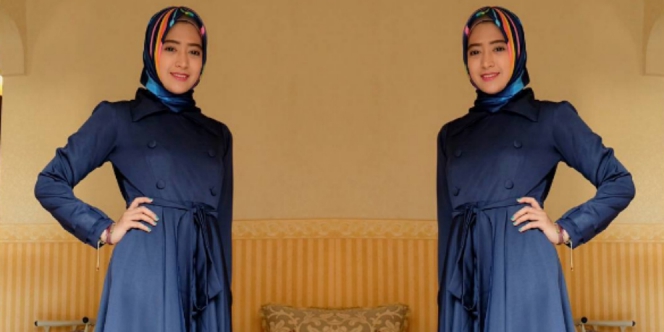 Natasha Farani: Tutorial Hijab Segi Empat Berbahan Kaus