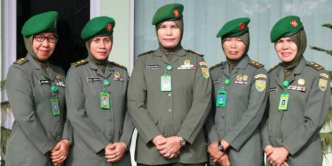 Tentara Wanita di Kodam Sriwijaya Boleh Berhijab Dream co id