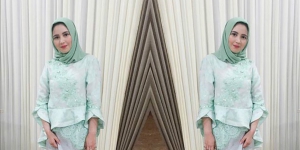 Tampilan Elegan Busana Hijab untuk Pesta