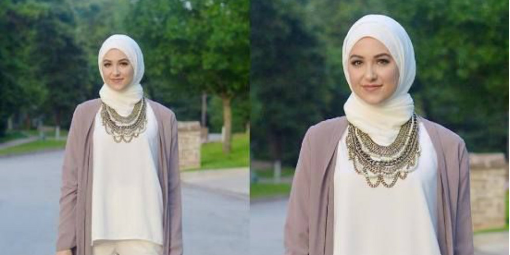 Warna Jilbab Cappucino