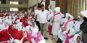 Majelis Taklim Se-Jakarta Sambut Kedatangan Anies Baswedan  