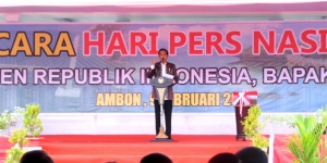 Hari Pers Nasional, Jokowi: Media Mainstream Tak Boleh Runtuh