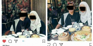 Unggah Foto Kembar, Caption-nya Beda Bikin Netizen Syok