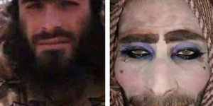 Menyamar Jadi Perempuan, Anggota ISIS Lupa Cukur Kumis