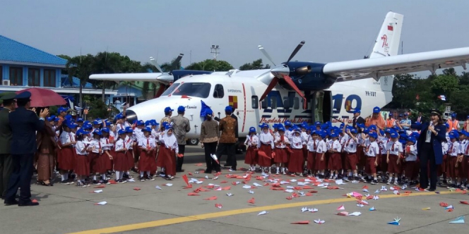 Resmikan Pesawat N219, Jokowi Beri Nama 'Nurtanio'