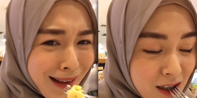 Ngakak! Lihat Reaksi Hijaber Cantik Korsel Cicipi Durian