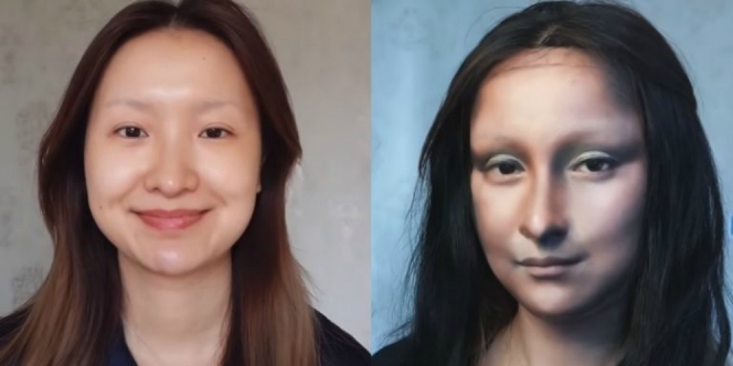 Ahli Makeup Tingkat Dewa, Wanita Ini Bisa Jadi Siapa Saja
