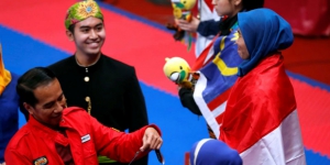 Jokowi Pede Perolehan Medali Emas Indonesia Lampaui Target