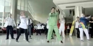 Viral Pegawai RSCM Flash Moob Lagu Asian Games Via Vallen