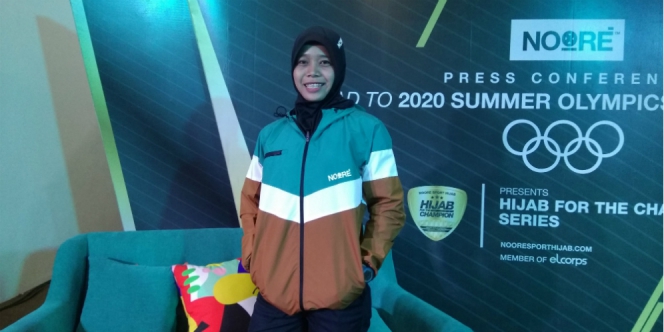 Hijab Bikin Peraih Perak Asian Games Ini Jadi `Good Looking`